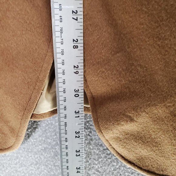 Rudy Harris Men Blazer Jacket Medium Brown Camel Hair Button Up Pockets Collar - Picture 6 of 12